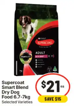 IGA Supercoat Smart Blend Dry Dog Food offer