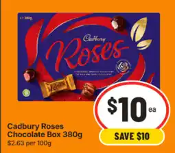IGA Cadbury Roses Chocolate Box offer