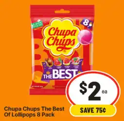IGA Chupa Chups The Best Of Lollipops offer