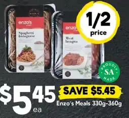 Drakes Enzo's Meals offer