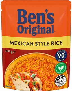 IGA Ben's Flavoured Rice Selected Varieties offer