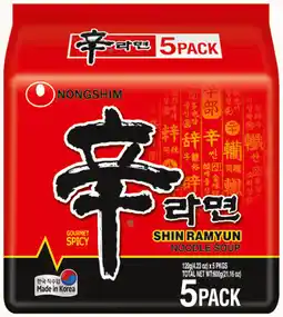 IGA Nongshim Instant Noodles Selected Varieties offer