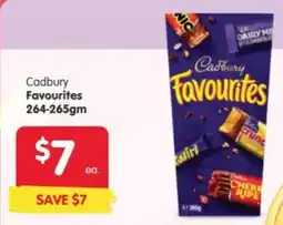 Spar Cadbury Favourites offer