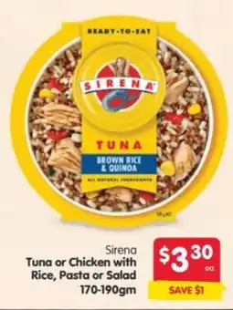 Spar Sirena Tuna Brown Rice & Quinoa offer