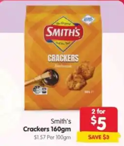 Spar Smith's Crackers offer