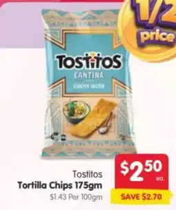 Spar Tostitos Tortilla Chips offer