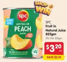 Spar SPC Australian Peach Slices offer