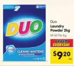 Spar Duo Laundry Powder offer