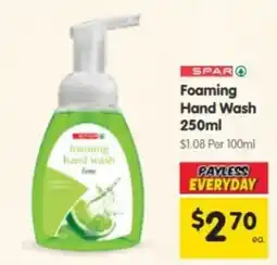 Spar Spar Foaming Hand Wash offer