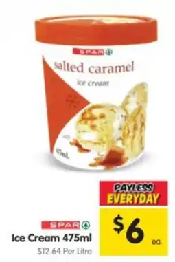 Spar Spar salted caramel ice cream offer