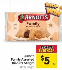 Spar Arnott's Family Assorted Biscuits offer