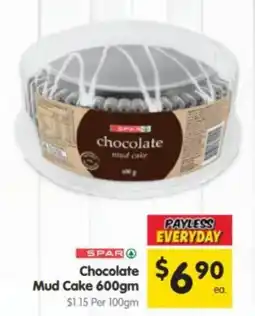 Spar SPAR Chocolate Mud Cake offer