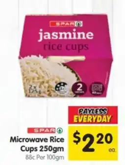 Spar SPAR jasmine rice cups offer
