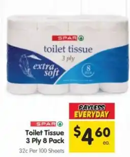 Spar SPAR Toilet Tissue offer