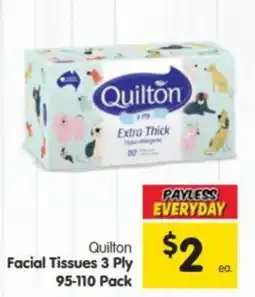 Spar Quilton Facial Tissues 3 Ply offer