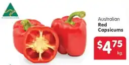 Spar Australian Red Capsicums offer