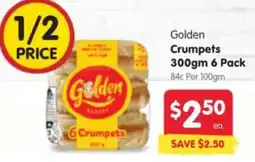 Spar Golden Crumpets offer