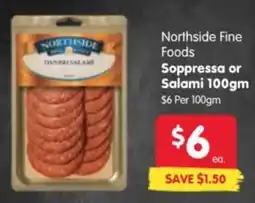 Spar Northside Daneri Salami offer