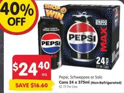 Spar Pepsi Max offer