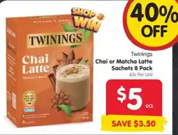 Spar Twinings Chai Latte offer