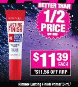 Direct Chemist Outlet Rimmel Lasting Finish Primer offer