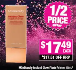 Direct Chemist Outlet MCoBeauty Instant Glow Flash Primer offer