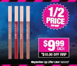 Direct Chemist Outlet Maybelline Lip Lifter Liner Variants offer