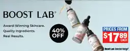 Direct Chemist Outlet Boost Lab Selected Range offer