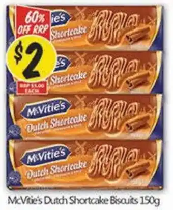 McVitie's Dutch Shortcake Biscuits