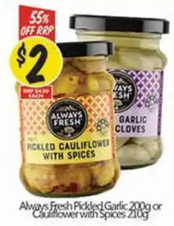 Always Fresh Pickled Garlic