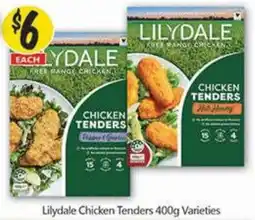 NQR Lilydale Chicken Tenders Varieties offer