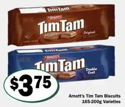Friendly Grocer Arnott's Tim Tam Biscuits Varieties offer