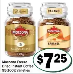 Friendly Grocer Moccona Freeze Dried Instant Coffee offer