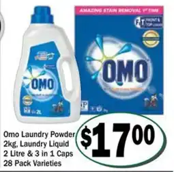 Friendly Grocer Omo Laundry Powder offer