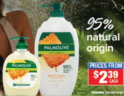 Direct Chemist Outlet Palmolive Naturals Mix & Honey offer