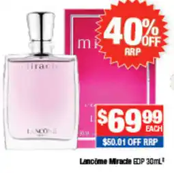 Direct Chemist Outlet Lancôme Miracle EDP offer