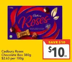 Supa Valu Cadbury Roses Chocolate Box offer
