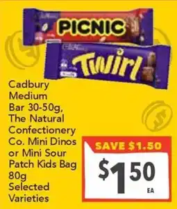 Supa Valu Cadbury Medium Bar offer