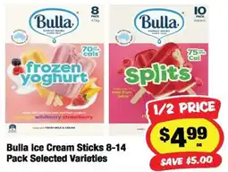 CORNETTS Bulla Ice Cream Sticks offer