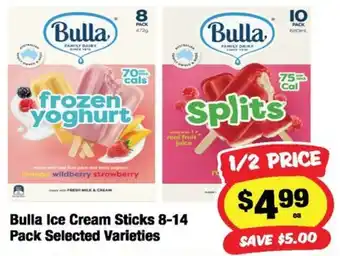 Bulla Ice Cream Sticks