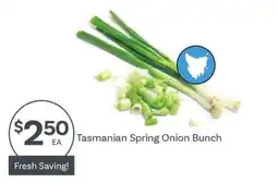 IGA Tasmanian Spring Onion Bunch offer