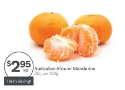 IGA Australian Afourer Mandarins offer