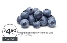 IGA Australian Blueberry Punnet offer