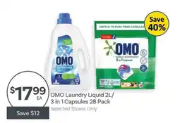 IGA OMO Laundry Liquid offer