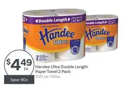 IGA Handee Ultra Double Length Paper Towel offer