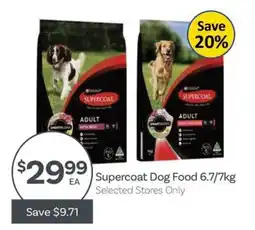 IGA Supercoat Dog Food offer
