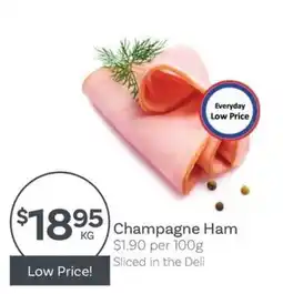 IGA Champagne Ham offer