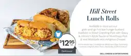 IGA Hill Street Lunch Rolls offer
