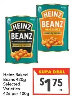 Supa Valu Heinz Baked Beans offer