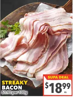 Supa Valu Streaky Bacon offer
